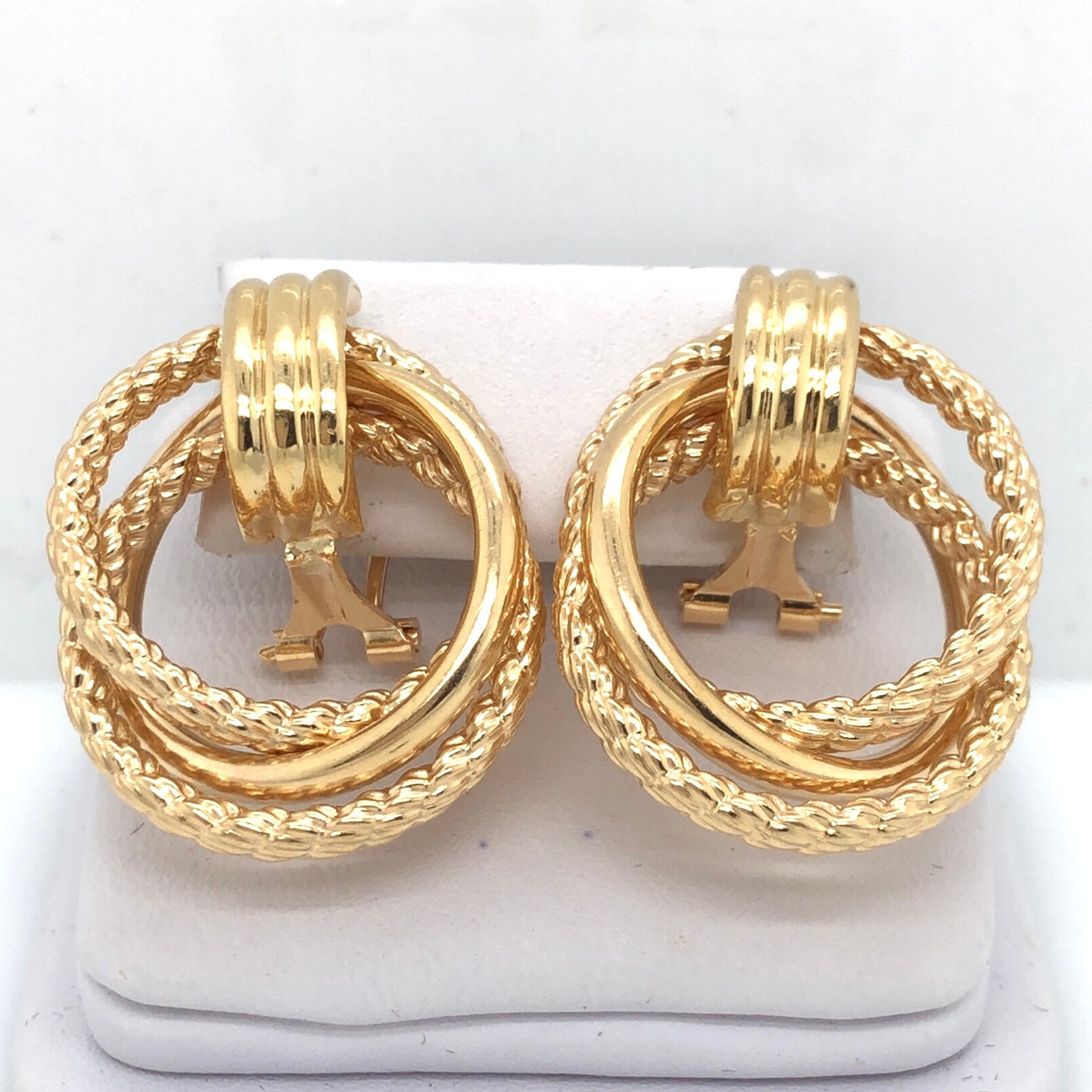 Buy Forever New GoldPlated Shona Crystal Hoop Earrings Online At Best  Price  Tata CLiQ